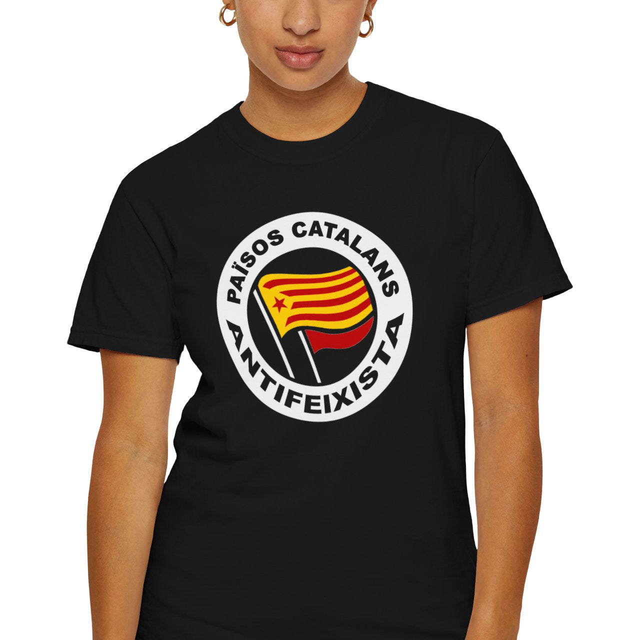 Samarreta Països Catalans antifeixista - Unisex - 100% cotó d'alta qualitat