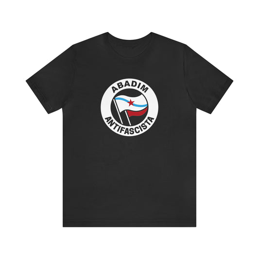 Camisola Abadim antifascista (gal reint) - Unisex - 100% algodón de alta calidade