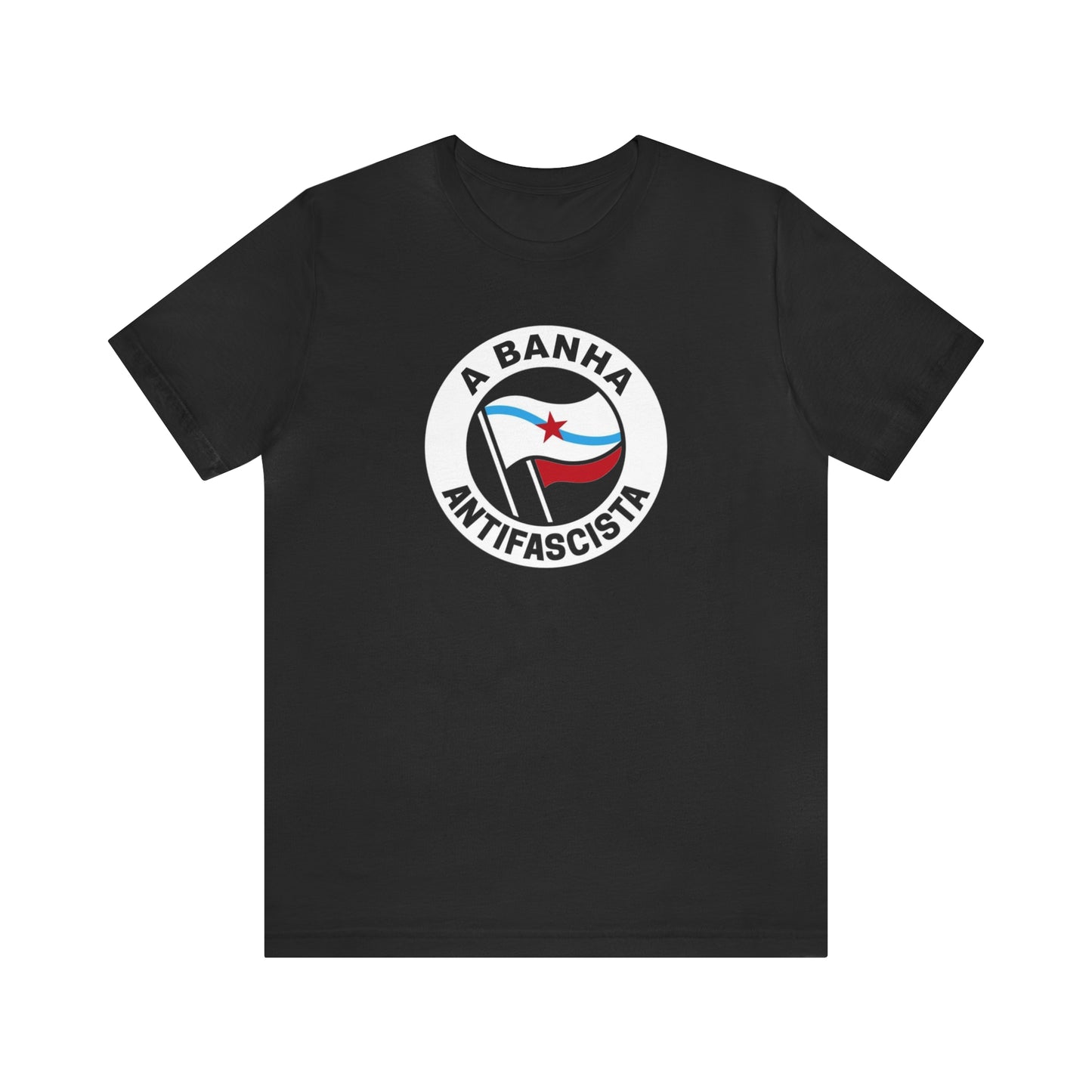 Camisola A Banha antifascista (gal reint) - Unisex - 100% algodón de alta calidade