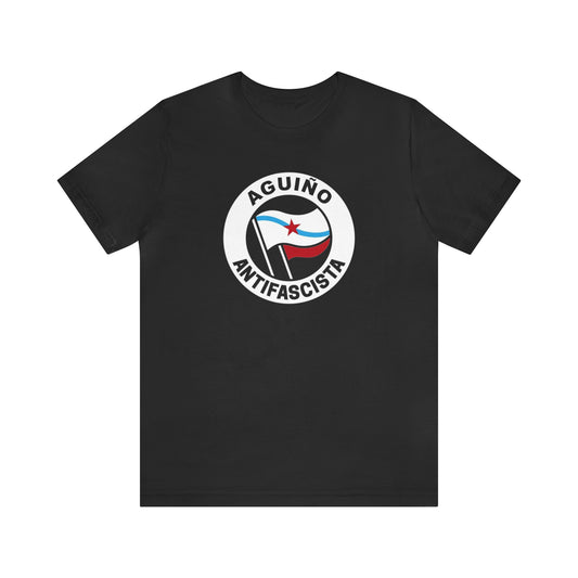 Camisola Aguiño antifascista (gal) - Unisex - 100% algodón de alta calidade