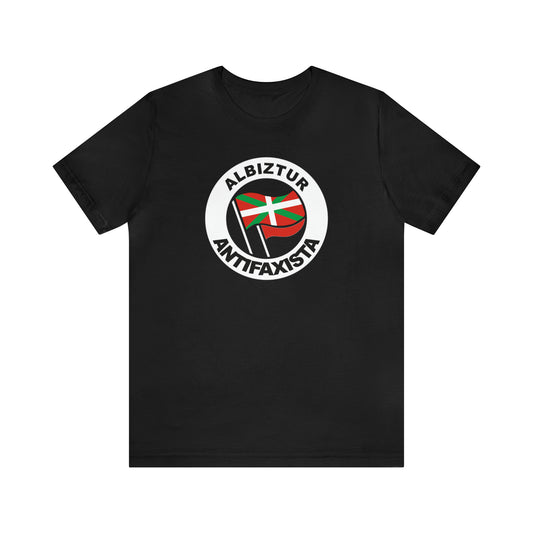 Albiztur antifaxista kamiseta - Unisex - %100 kalitate altuko kotoia