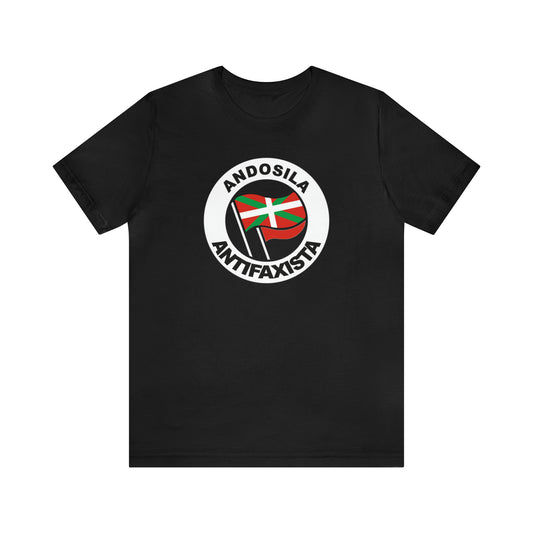 Andosilla antifaxista kamiseta - Unisex - %100 kalitate altuko kotoia