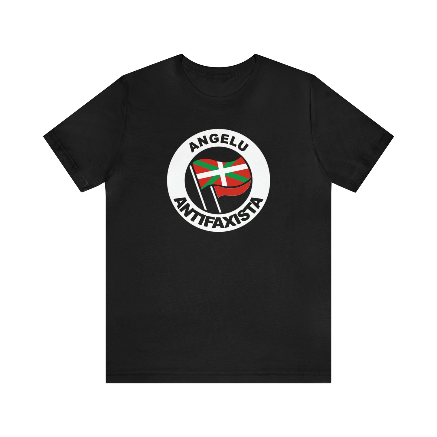 Angelu antifaxista kamiseta - Unisex - %100 kalitate altuko kotoia