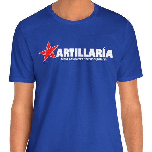 Camisola Artillaría azul - Unisex - 100% algodón de alta calidade