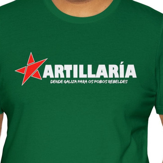 Camisola Artillaría verde - Unisex - 100% algodón de alta calidade