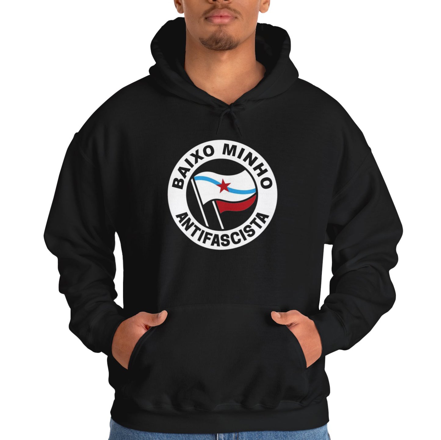 Sudadoiro Baixo Minho antifascista (gal reint) - Unisex