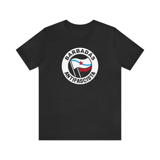 Camisola Barbadás antifascista (gal) - Unisex - 100% algodón de alta calidade