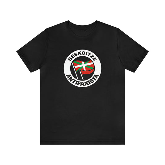 Beskoitze antifaxista kamiseta - Unisex - %100 kalitate altuko kotoia