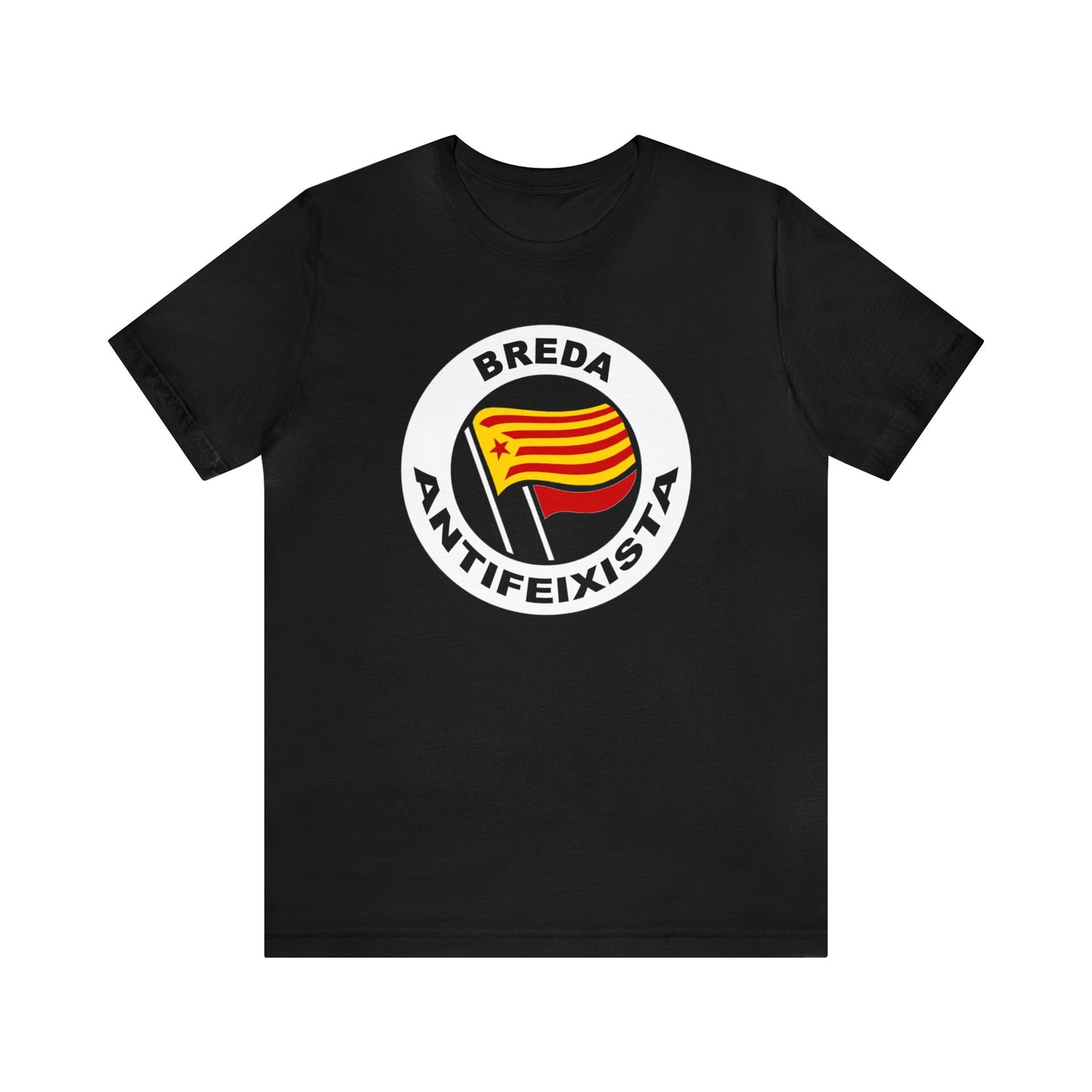 Samarreta Breda antifeixista - Unisex - 100% cotó d'alta qualitat