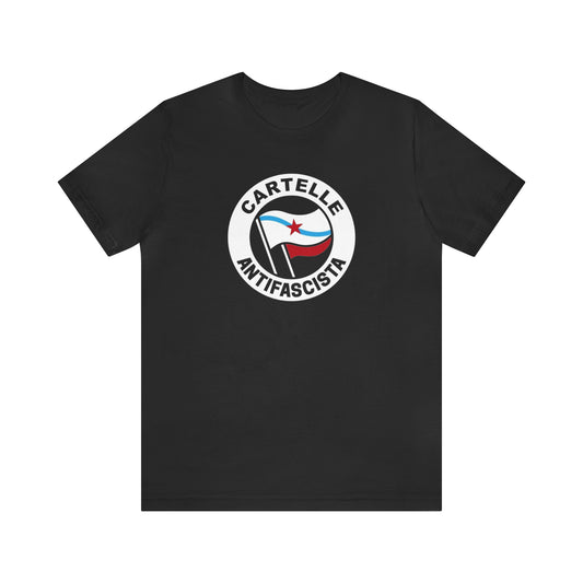 Camisola Cartelle antifascista (gal) - Unisex - 100% algodón de alta calidade