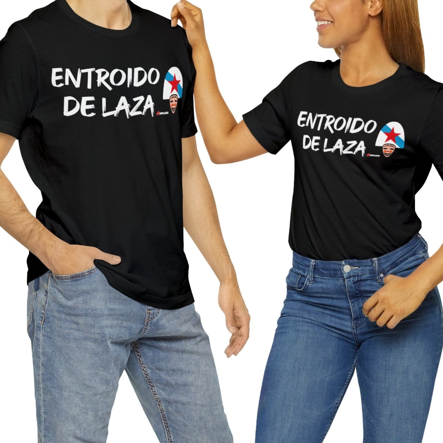 Camisola Entroido Laza - Unisex - 100% algodón de alta calidade