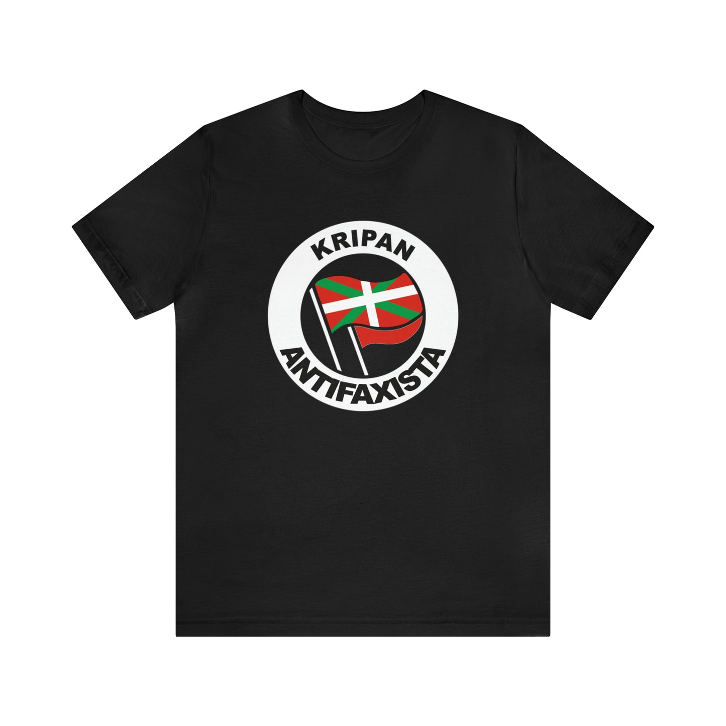 Kripan antifaxista kamiseta - Unisex - %100 kalitate altuko kotoia