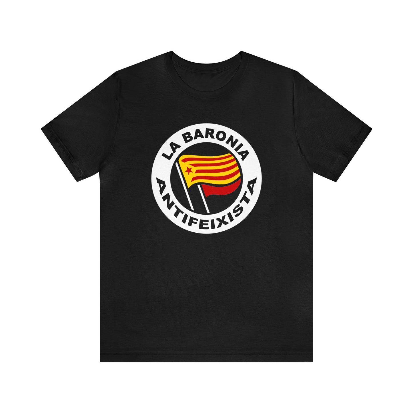 Samarreta La Baronia antifeixista - Unisex - 100% cotó d'alta qualitat