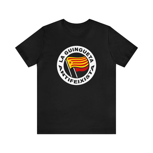 La Guingueta kamiseta antifaxista - Unisex - %100 kalitate handiko kotoia