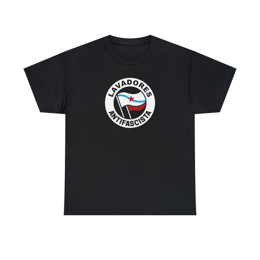 Camisola Lavadores antifascista (gal) - Unisex - 100% algodón de alta calidade