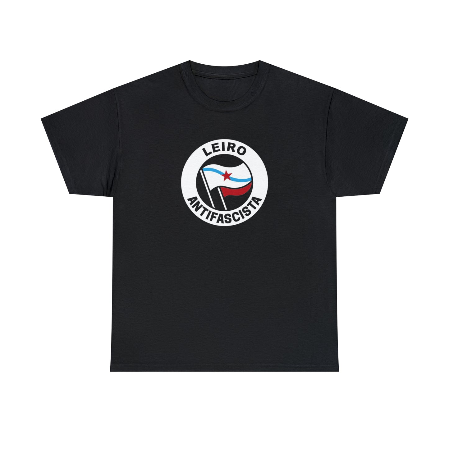 Camisola Leiro antifascista (gal) - Unisex - 100% algodón de alta calidade