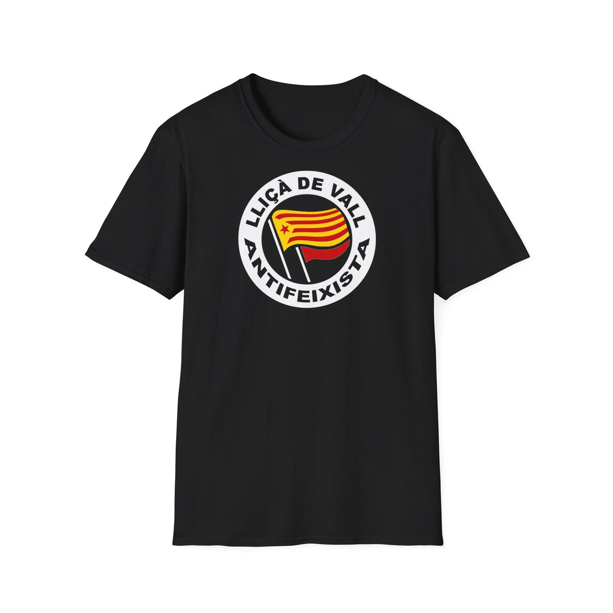 Samarreta antifeixista Lliça de Vall - Unisex - 100% cotó d'alta qualitat