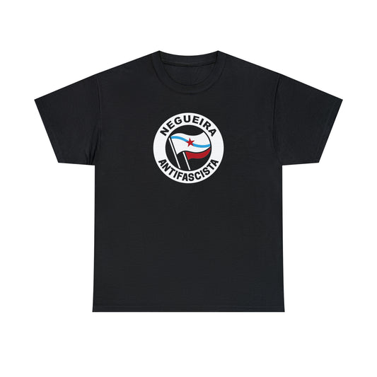 Camisola Negueira antifascista (gal) - Unisex - 100% algodón de alta calidade