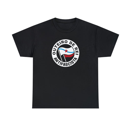 Camisola Outeiro de Rei antifascista (gal) - Unisex - 100% algodón de alta calidade