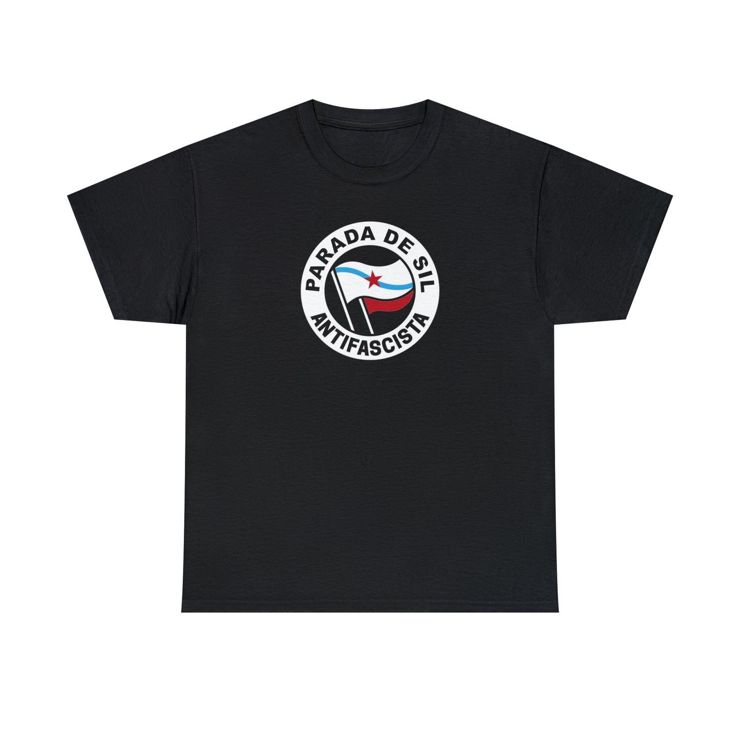 Camisola Parada de Sil antifascista (gal) - Unisex - 100% algodón de alta calidade