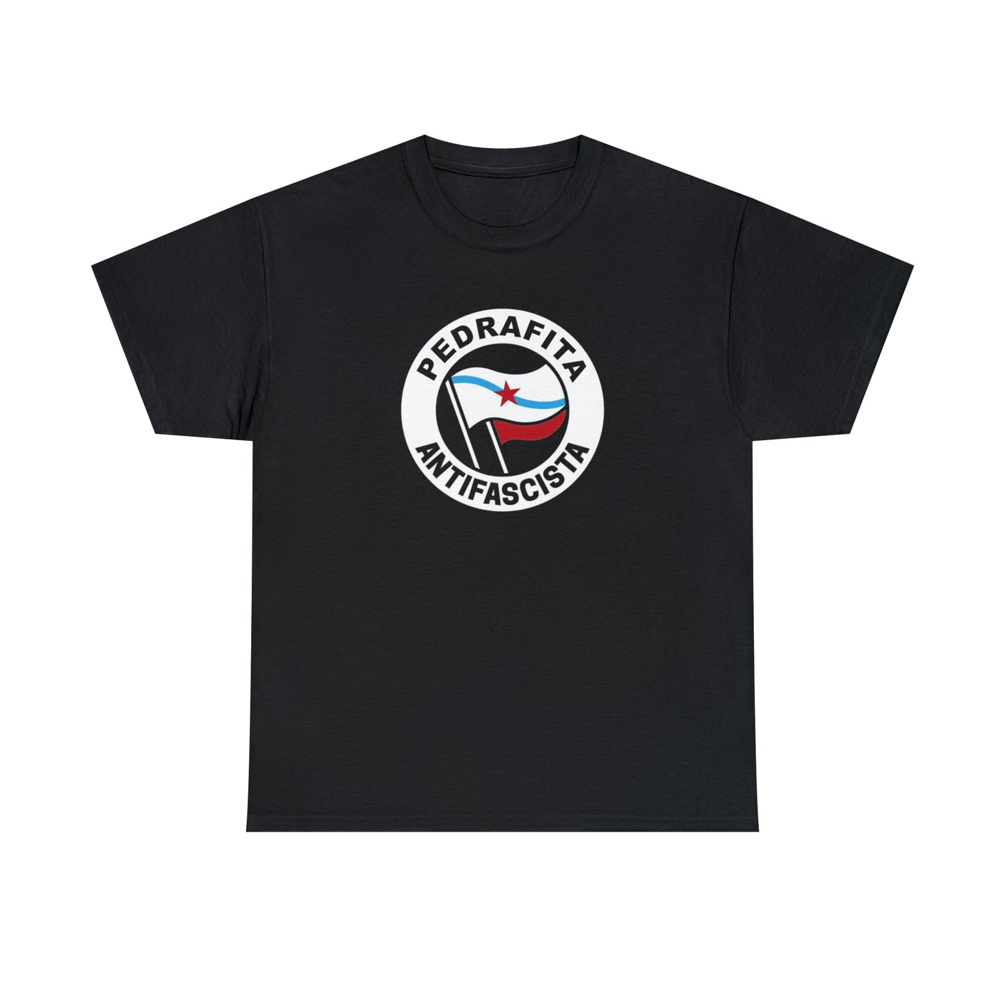 Camisola Pedrafita antifascista (gal) - Unisex - 100% algodón de alta calidade