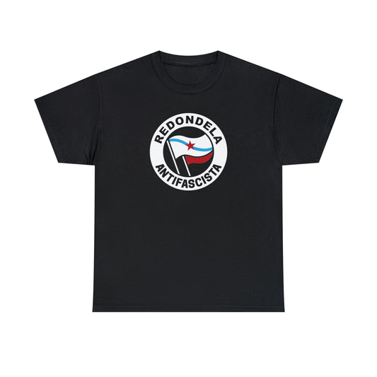 Camisola Redondela antifascista (gal) - Unisex - 100% algodón de alta calidade