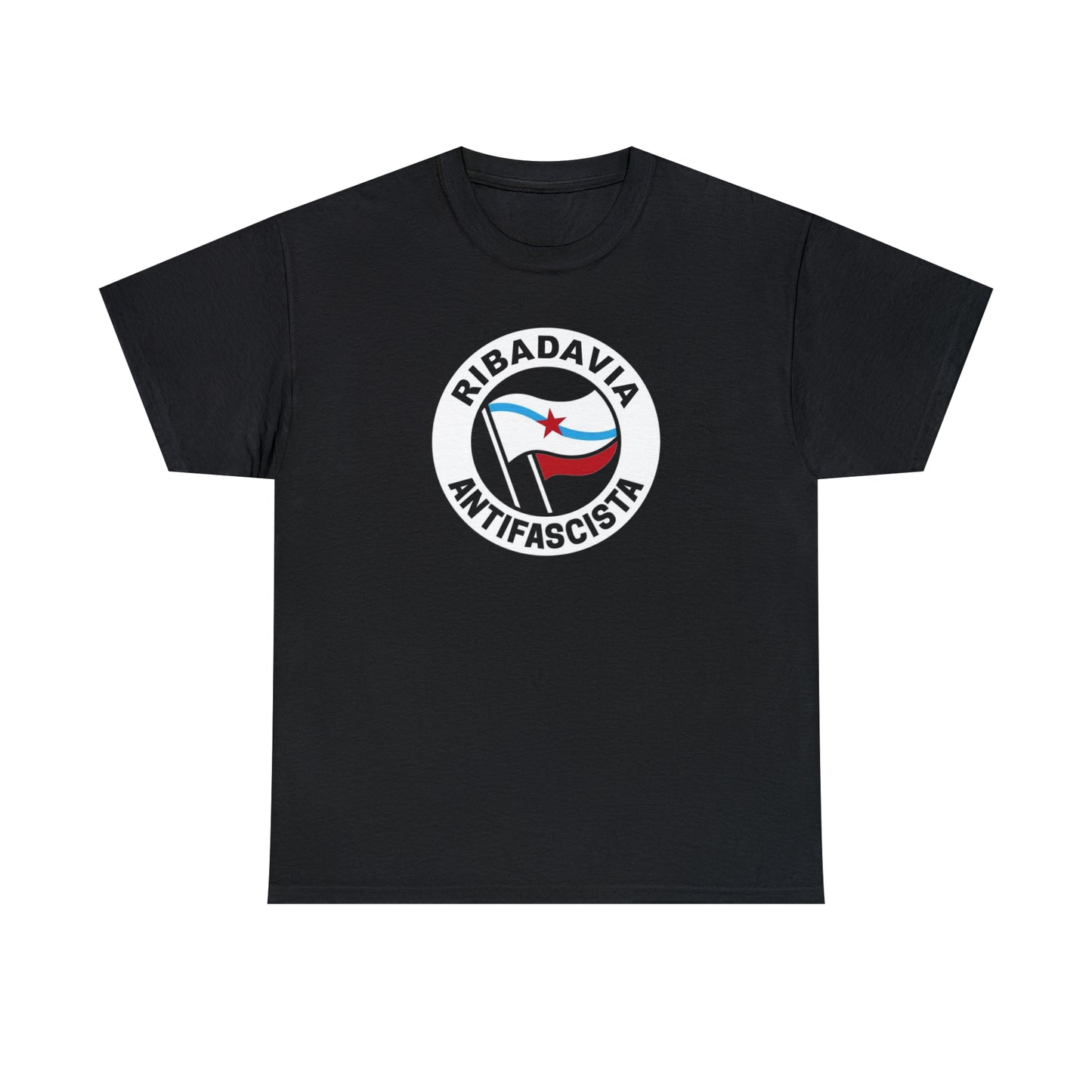 Camisola Ribadavia antifascista (gal) - Unisex - 100% algodón de alta calidade