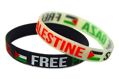 Pulseira Save Gaza Free Palestina - Solidaria