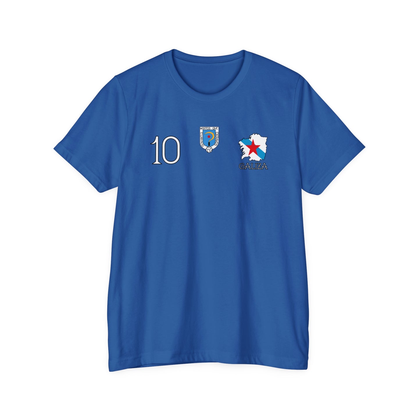 Camisola Galiza de futebol - Unisex - 100% algodón de alta calidade