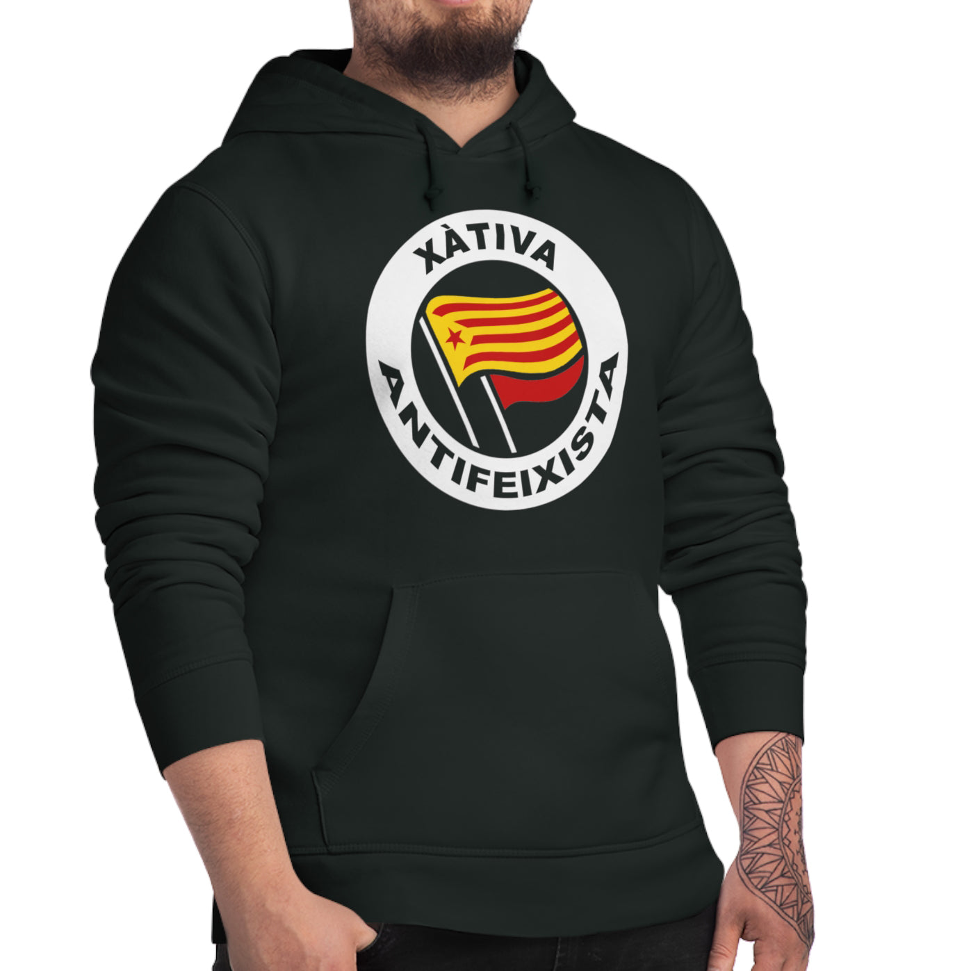 Dessuadora Xàtiva antifeixista - Unisex